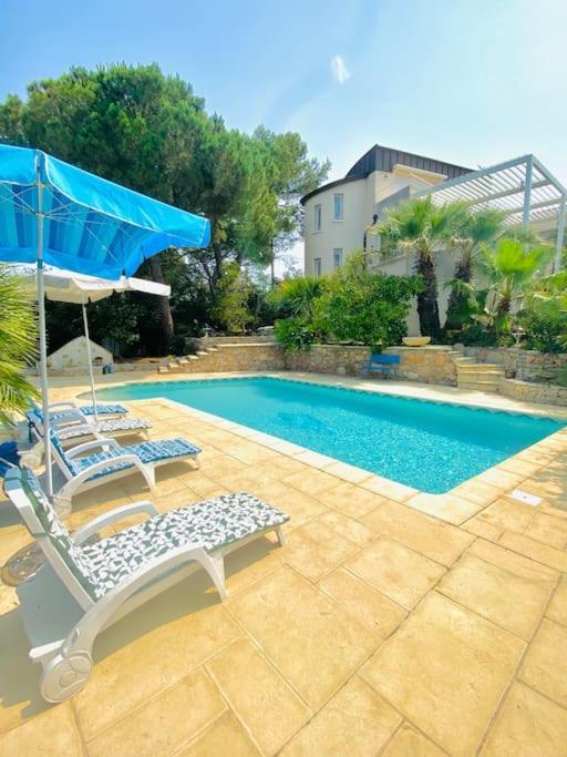 Atlantide - Somptueuse Villa Classee 4 Etoiles - Saint-Clair - Vue Exceptionnelle - Piscine Sète Esterno foto