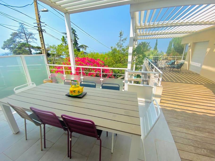 Atlantide - Somptueuse Villa Classee 4 Etoiles - Saint-Clair - Vue Exceptionnelle - Piscine Sète Esterno foto