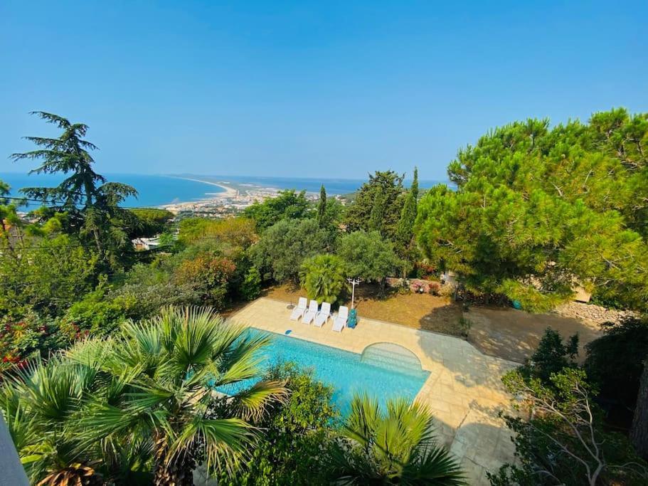 Atlantide - Somptueuse Villa Classee 4 Etoiles - Saint-Clair - Vue Exceptionnelle - Piscine Sète Esterno foto