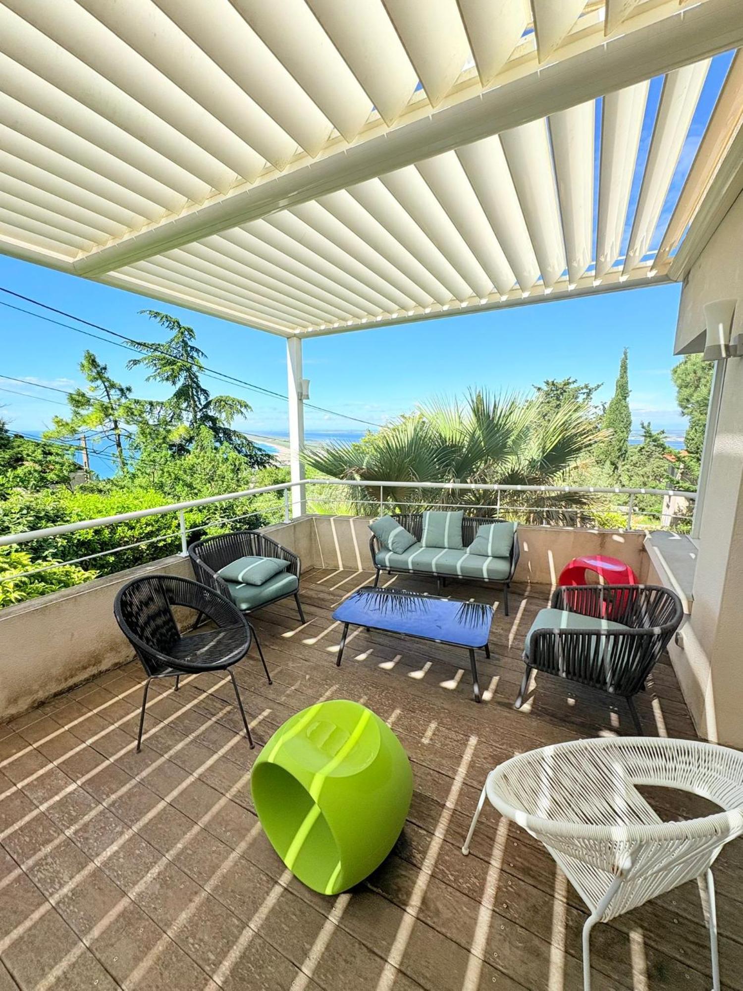 Atlantide - Somptueuse Villa Classee 4 Etoiles - Saint-Clair - Vue Exceptionnelle - Piscine Sète Esterno foto